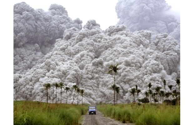 Erupcia na Mt. Pinatubo, rok: 1991
